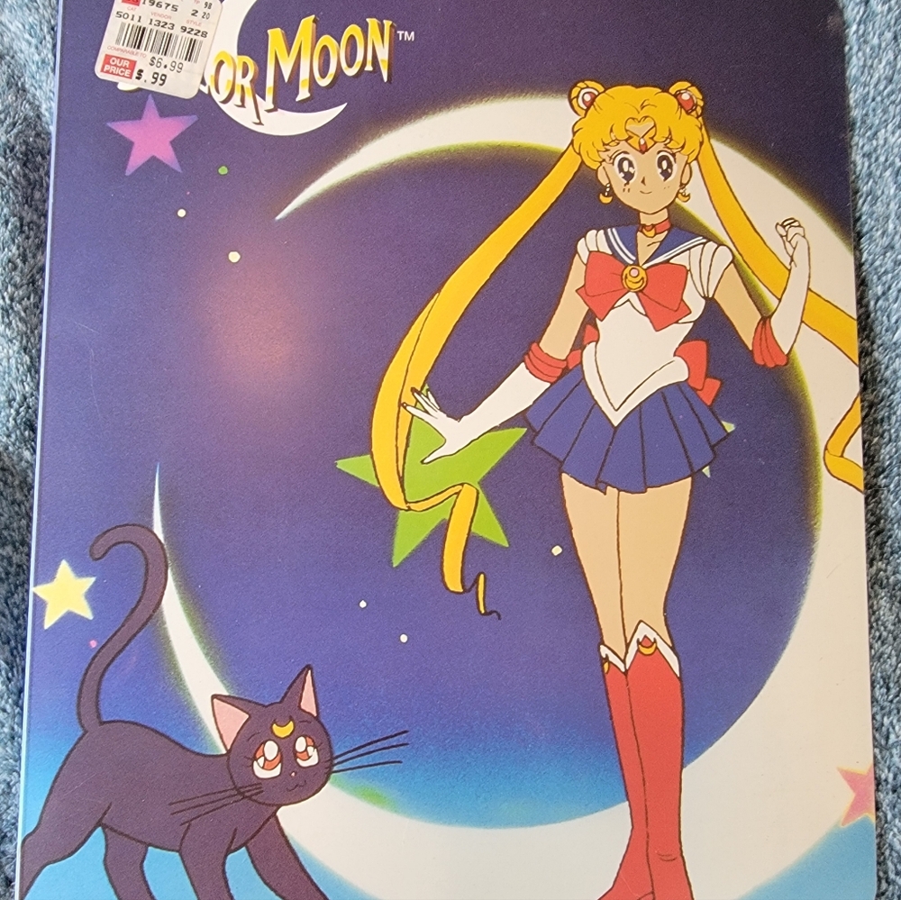 Vintage Sailor Moon 3 Ring Binder